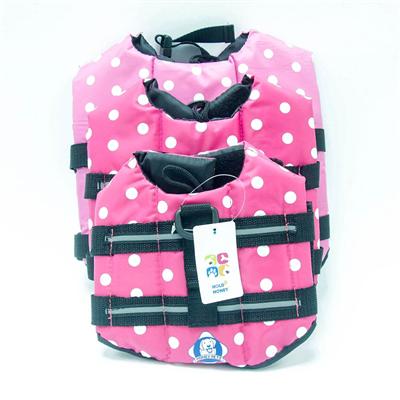 Jacket Life Vest  for Dog Swimming ( Size XS, S, M, L, XL ) Pink