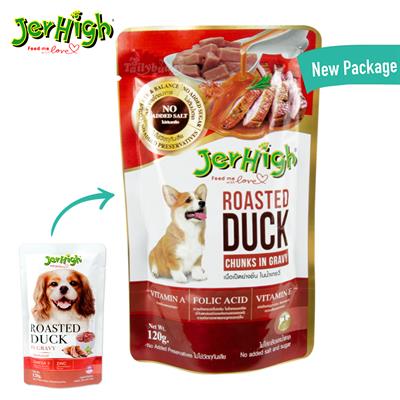 JerHigh Pouch Wet food - Roasted Duck in Gravy