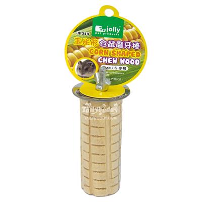 Jolly Corn Shaped Chew Wood S for hamster (JP319)