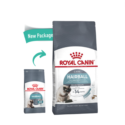 Royal Canin Hairball Care แมวที่ต้องการป้องกันการเกิดก้อนขน 1 ปีขึ้นไป (400g , 2 kg , 4 kg , 10 kg)