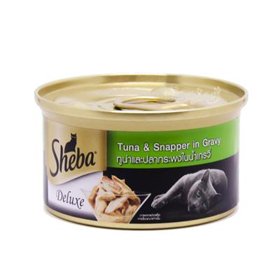 Sheba Deluxe Tuna & Snapper in Gravy (85g)