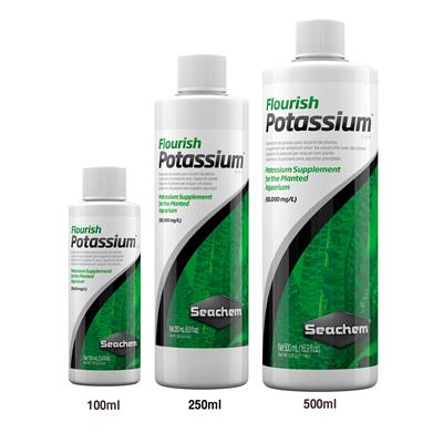 Seachem Flourish Potassium - Potassium Supplement for the Planted Aquarium