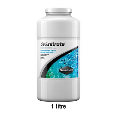Seachem denitrate, biological media for Removes nitrates, nitrites, ammonia, and organics
