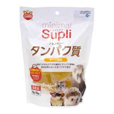 Marukan minimal Supli Jelly pupplement for small animals, Cheese flavor (16gx10pieces) (ML-96)