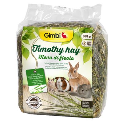 Gimbi Timothy hay, High fiber, low protein, the highest quality (500g)