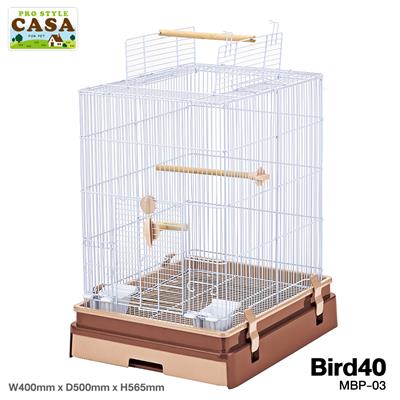 Marukan CASA Bird40, A birdcage easy cleaning with large door (MBP-03)