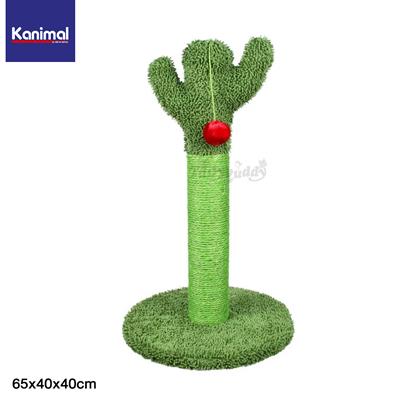 Kanimal The Cactus เสาลับเล็บแมว รูปทรงต้นกระบองเพชร ของเล่นแมว (65x40x40cm)