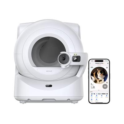 PETKIT Purobot Ultra ห้องน้ำแมวอัตโนมัติ รุ่นอัลตร้า สุดยอดนวัตกรรม กล้อง AI ติดตามแมวได้ เก็บมูลแพ็คถุงอัตโนมัติ