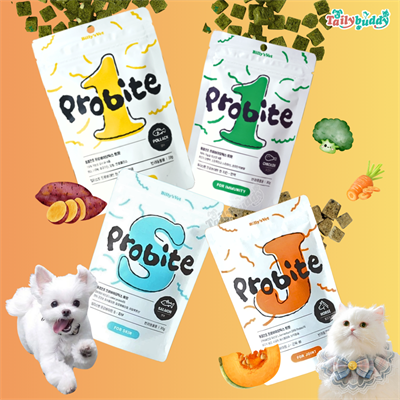 Billy s Vet Probites ขนมฟรีซดราย โปรไบโอติก สำหรับสุนัขและแมว เสริมภูมิคุ้มกัน ปรับสมดุลลำไส้ นำเข้าจากเกาหลี (30g)