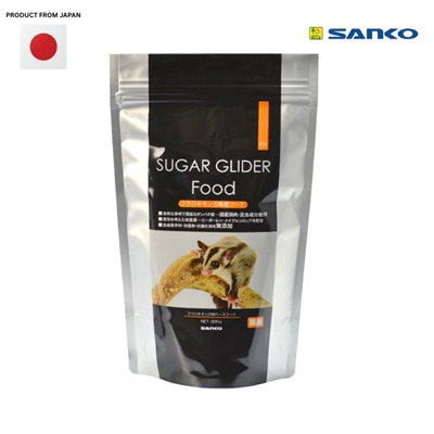 SANKO อาหารชูการ์ไกลเดอร์ ทำจากแมลงและเนื้อไก่ สารอาหารครบ เสริมแคลเซียม (300g)