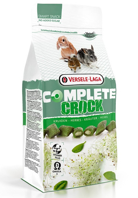 Complete Crock Herbs ขนมสูตรสมุนไพร สำหรับสัตว์ฟันแทะ (50g.),  Versele Laga