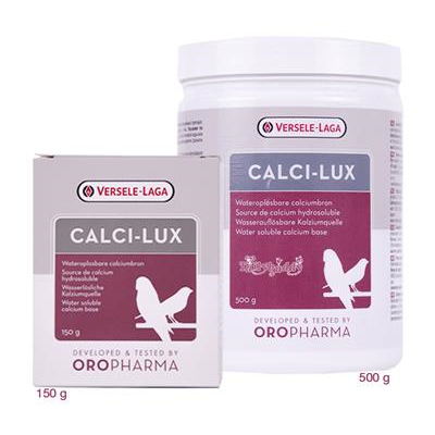 OROPHARMA - Calci Lux อาหารเสริมนก แคลเซี่ยมผงละลายน้ำคุณภาพสูง (150g , 500g), Versele Laga