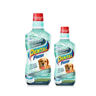 Dental Fresh - น้ำยาบ้วนปากสุนัข สูตร Original Formula (8oz. , 17oz.)
