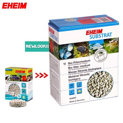 EHEIM Substrat ซับสเตรท วัสดุกรองชีวภาพ เป็นที่อยู่แบคทีเรีย ดูดซับแอมโมเนีย ไนไตรท์ และไนเตรท (1ลิตร, 2ลิตร, 5ลิตร)