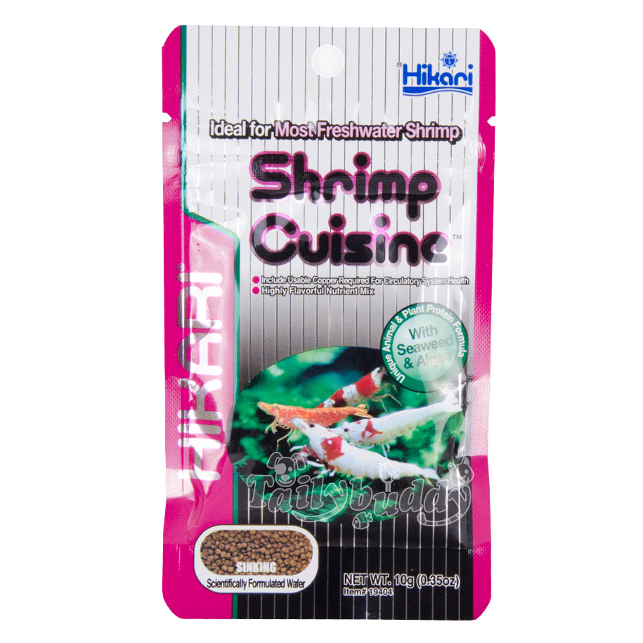 Hikari Shrimp Cuisine อาหารเม็ดจม ฮิคาริ สำหรับกุ้งแคระ กุ้งเชอรี่ กุ้งเรดบี หรือกุ้งในตระกูล Caridina (10g.)