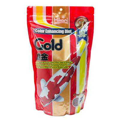 Hikari Gold อาหารปลาคาร์ฟ ฮิคาริ สูตรโปรตีนมาตรฐานเร่งสี เม็ดเล็ก แบบลอย (500g)