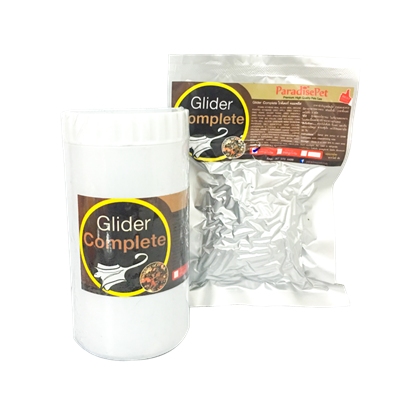 Paradise Pet Glider Complete อาหารชูการ์ไกลเดอร์อัดเม็ดสำเร็จรูปผสมผลไม้ (100g, 250g.)