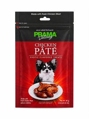 PRAMA Chicken พราม่า สแน็ค ขนมสุนัข รสเนื้อไก่ (60g)