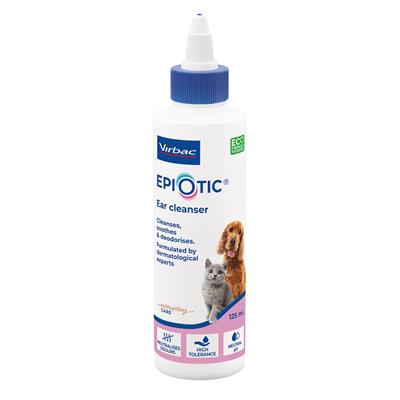 Virbac Epi-Otic น้ำยาเช็ดทำความสะอาดหู สุนัขและแมว (125 ml.)