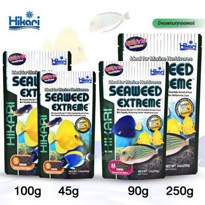 Hikari Marine SEAWEED EXTREME Diet for Marine Herbivores (Sinking)