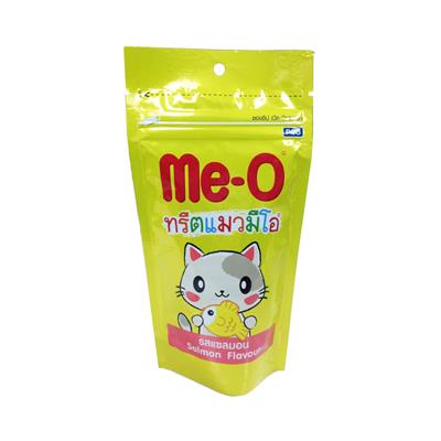 (EXP:07/02/2024) MeO ทรีตแมวมีโอ ขนมแมว รสปลาแซลมอน (50g.)