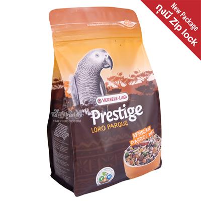 Prestige Premium VAM African Parrot Mix อาหารนกแก้วแอฟริกัน สูตรโลโรปาร์ค (1kg, 2.5kg)