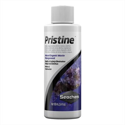Seachem Pristine แบคทีเรีย ลดไนเตรท ลดตะไคร่ขนแมว และตะไคร่อื่นๆ (ใช้ได้ทั้งตู้น้ำจืดและตู้ทะเล)