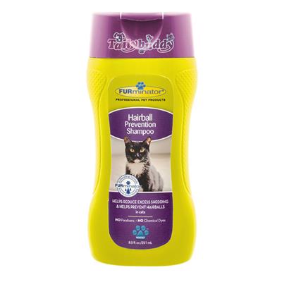 FURminator Hairball Prevention Shampoo เฟอร์มิเนเตอร์ แชมพูแมว สูตรลดขนหลุดร่วง และป้องกันการเกิดก้อนขน (250ml.)