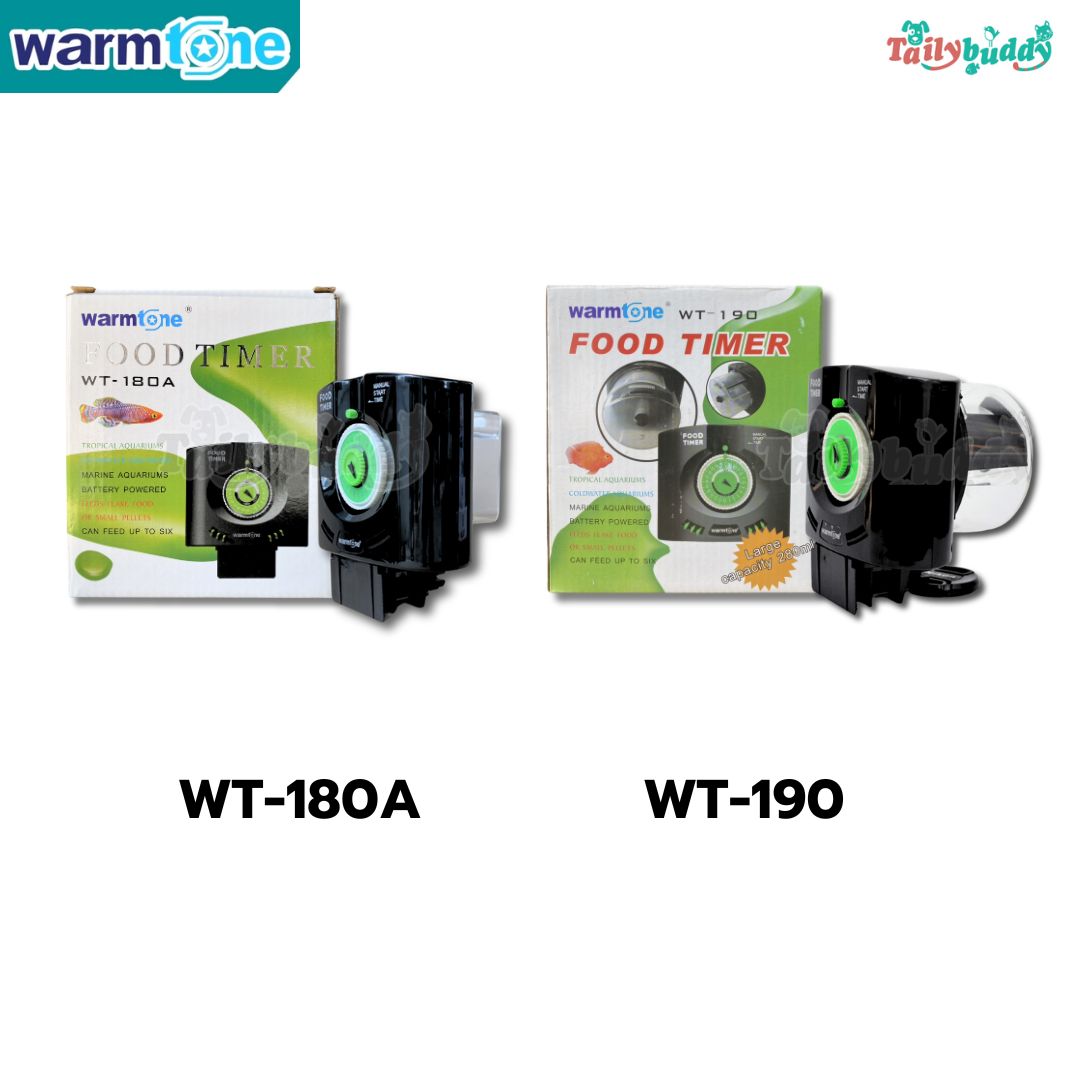 Food Timer เครื่องให้อาหารปลา ตั้งเวลา อัตโนมัติ ตั้งได้ถึง 6 ครั้ง (WT ...