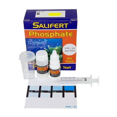 Salifert Phoshate (PO4) Test ชุดวัดค่าฟอสเฟต ตัวเทสฟอสเฟต (ใช้ได้ 60 ครั้ง)