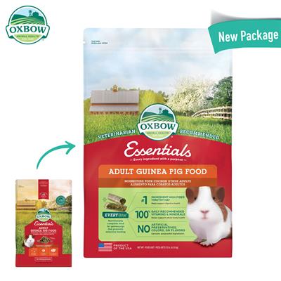 Oxbow Essentials - Adult Guinea Pig Food อาหารเม็ดสำหรับแกสบี้โต  (2.25 Kg.)