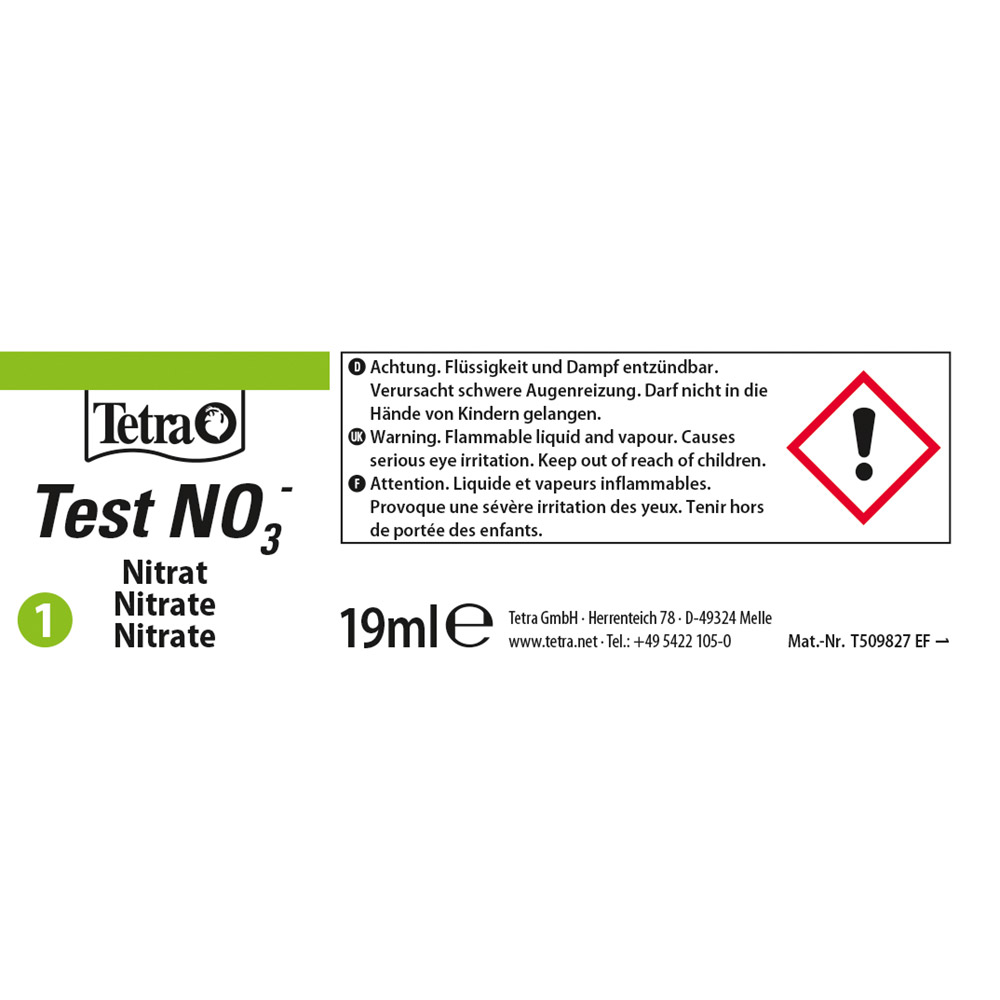 TETRA Test NO3 pour la mesure des nitrates