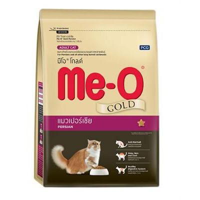 MeO อาหารแมวมีโอ โกลด์ แมวเปอร์เซีย ป้องกันก้อนขนอุดตัน 1.2kg