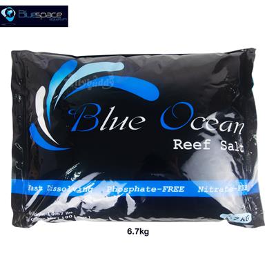 Blue Ocean REEF SALT เกลือสำหรับตู้ทะเล แร่ธาตุครบสำหรับเลี้ยงปะการัง โดย Bluespace(6.7kg)