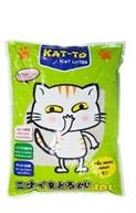 KAT-TO ทรายแมวอนามัย (กลิ่นเลม่อน) 10L