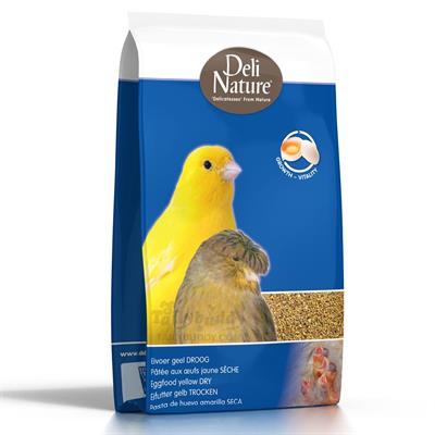 Deli Nature Eggfood Yellow Dry- อาหารไข่ สำหรับนกทุกประเภท สูตรแห้ง (10Kg.)