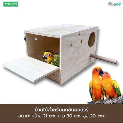 บ้านไม้สำหรับนกซันคอนัวร์, ค็อกคาเทล นกแก้วโม่ง, ริงเน็ก