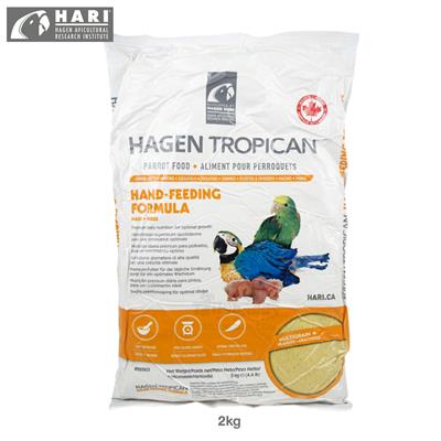 Hagen Tropican อาหารลูกป้อนเกรดพรีเมี่ยมสำหรับนกแก้วทุกชนิด ช่วยให้โตอย่างสมบูรณ์