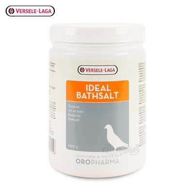 OROPHARMA - Ideal Bath salt เกลืออาบน้ำนก ทำความสะอาดช่วยกำจัดไรและฆ่าเชื้อโรค (1kg), Versele Laga