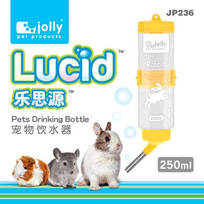 Jolly ขวดน้ำสัตว์เลี้ยง สำหรับกระต่าย แบบล็อกติดกรงได้ คละสี 250ml. (JP236)