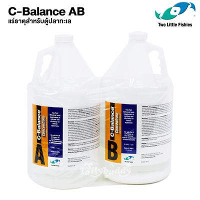 C-Balance รุ่นใหม่! แร่ธาตุสำหรับตู้ปลาทะเลเพื่อรักษาระดับ แคลเซียมและ alkalinity ให้คงที่, Two Little Fishies (2 แกลลอน)