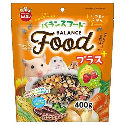 Marukan Mix grain for hamster and squirrel, cheese and strawberry (400g) (ML-03)