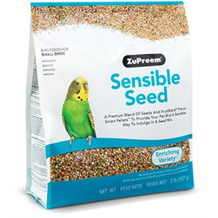ซูพรีม Sensible Seed สูตรผลไม้อัดเม็ด+เมล็ดธัญพืช สำหรับนกเล็ก หงษ์หยก คีรีบูน ฟินซ์ (2lb/907g)