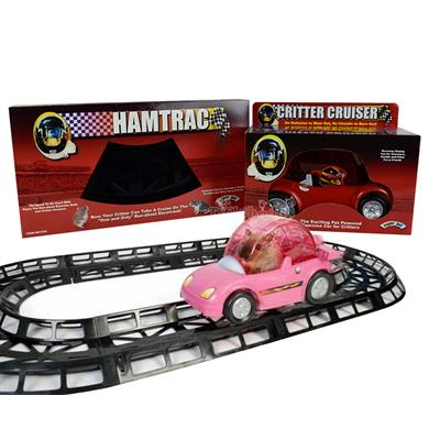 Limited Edition! Racing Set - Racing Car with racetrack for Hamster, Rat, Mice Healthy exercise whee