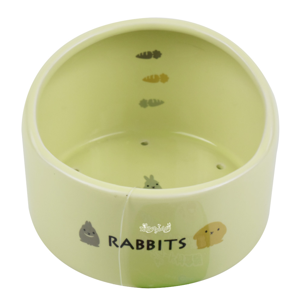 ceramic food bowl for rabbits