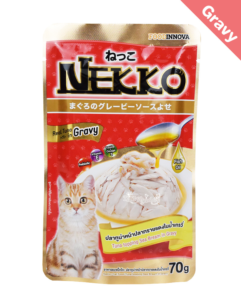 Nekko Cat food Nekko Tuna topping Sea