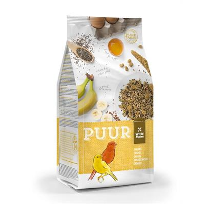 PUUR Canary อาหารนกคีรีบูน ธัญพืช ผลไม้รวม มากกว่า 27ชนิด สารอาหารครบถ้วน บำรุงขนและระบบย่อย (750g)