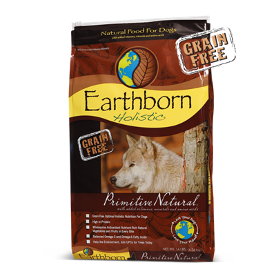 Earthborn Holistic Primitive Natural Dog Food for Adult Dogs - Grain Free  (2.5kg, 6kg, 12kg)