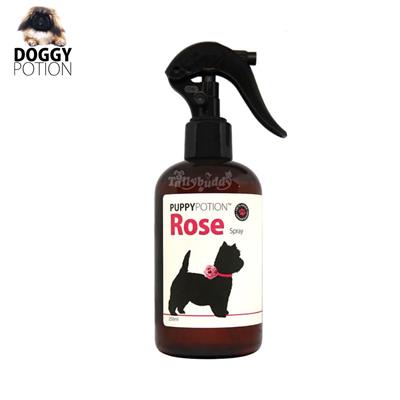 Doggy Potion สูตร  Rose สเปรย์บำรุงขน กำจัดกลิ่นตัว สำหรับสุนัขแพ้ง่าย กลิ่นหอมจากดอกกุหลาบ (250ml)