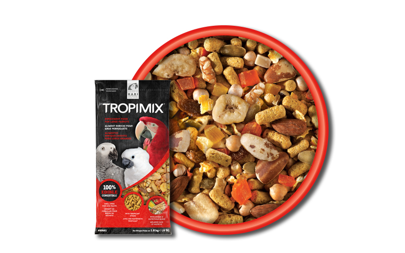 Tropimix Bird Food, Premium Quality enrichment food mix (Large Parrots)  (1.8kg)